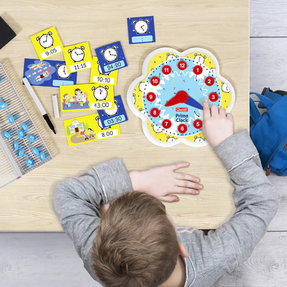 Quercetti Jeu d’Apprentissage Mon Horloge – 4 A+