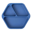 Tiny Twinkle Assiette Compartimentée en Silicone – Bleu