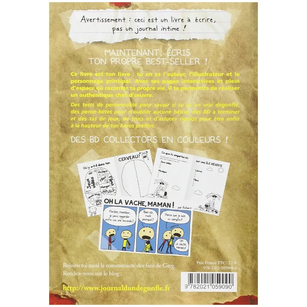 Diary of a Wimpy Kid to Write Yourself – Jeff Kinney