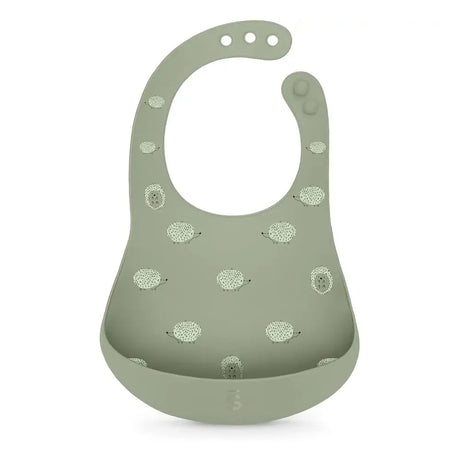Suavinex Lot de 2 Bavoirs en Silicone - Imperméables et Ajustables 4m+