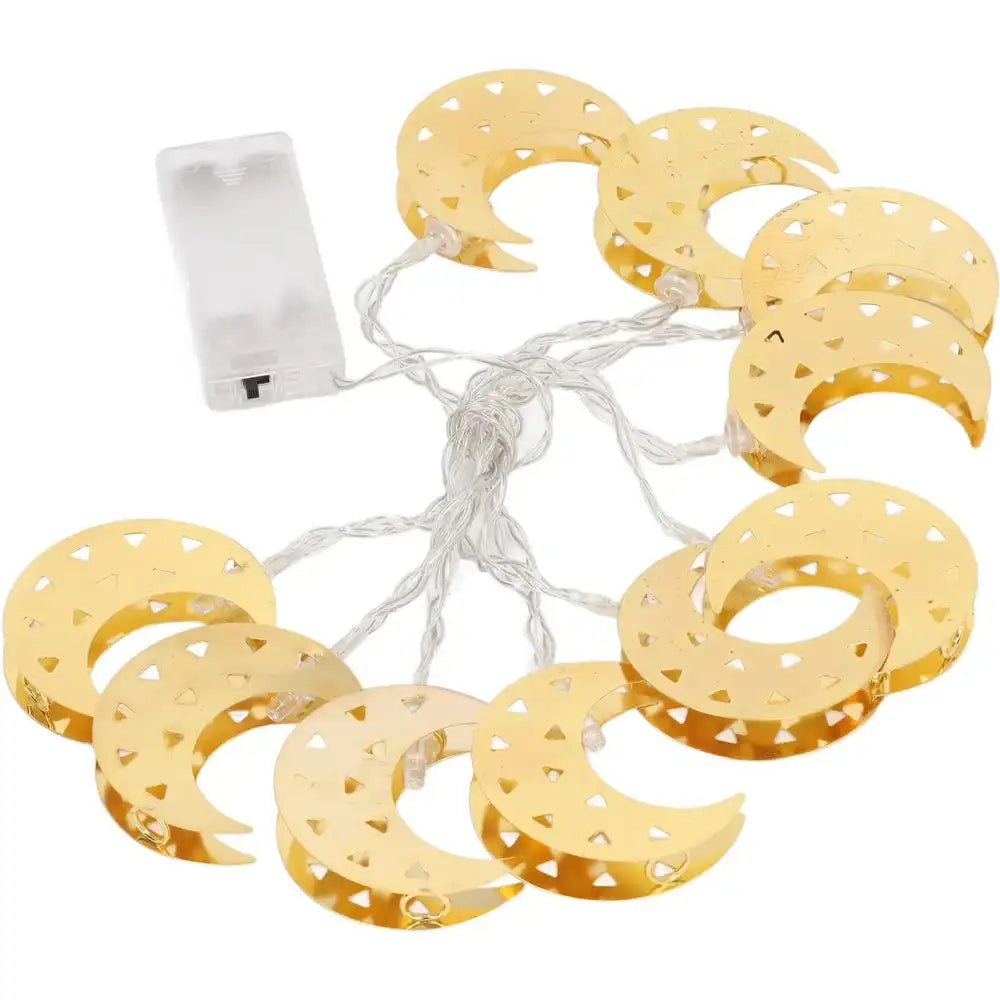 LED Light Garland with Battery Box 1.65 m - Moon