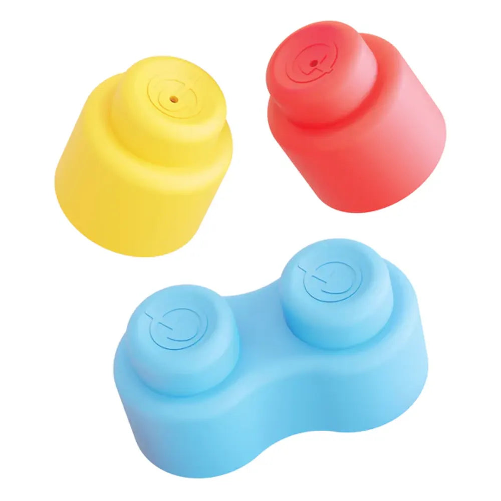 Quercetti Leggo Soft Happy Sound with Sound Rattles 18 Pieces - 6M+
