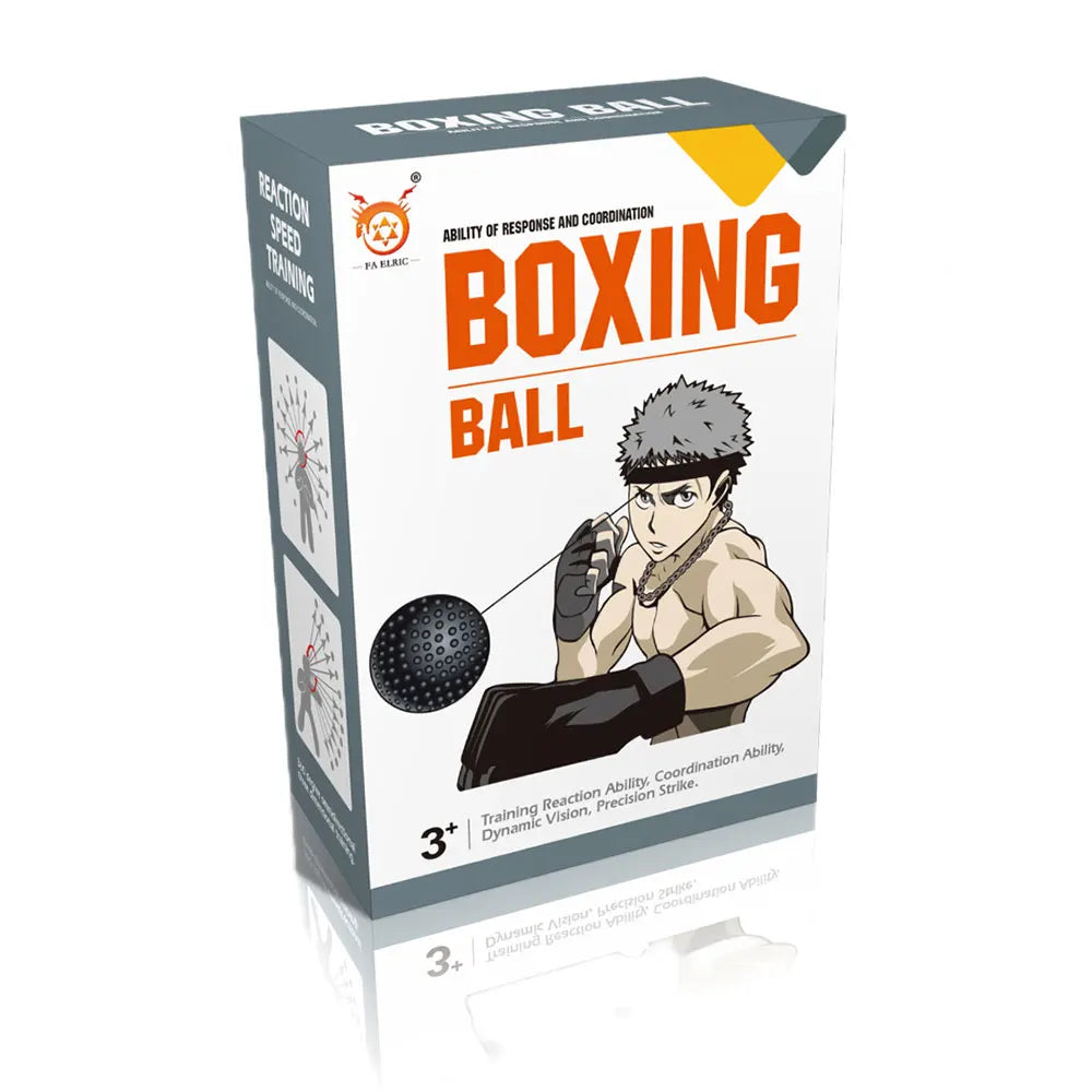 Balle de Réflexe de Boxe avec Bandeau