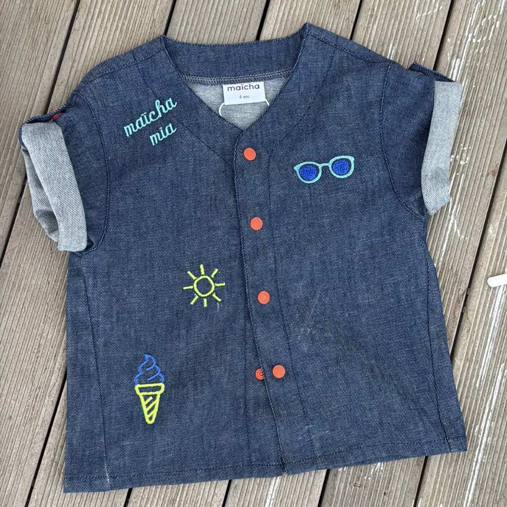 Maïcha Unisex Tutto Bene Shirt and Shorts Set - 2 pieces
