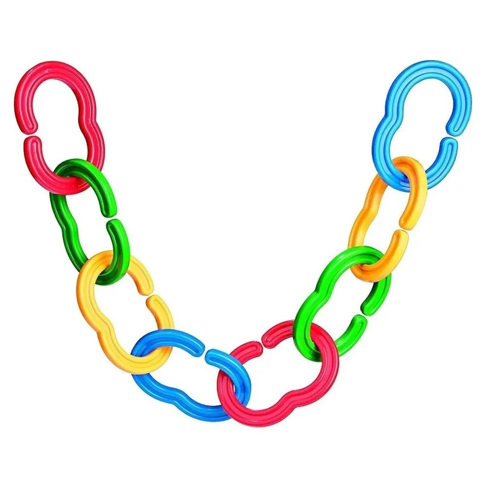 Miniland Chaînes d'Enfilage avec Cartes d'Activités - 60 Pièces - 2A+