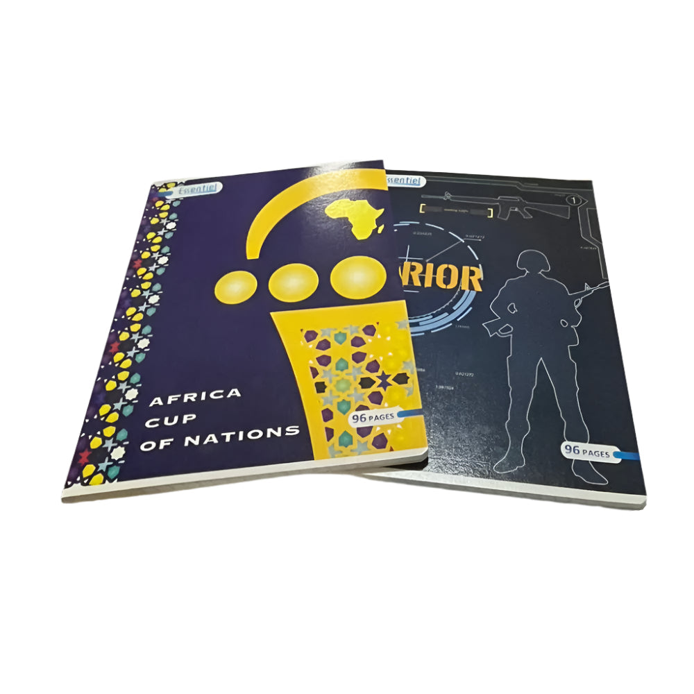 دفتر مدبس مسطر 60غ إي4 من إيسونسييل - 96 صفحة (غلاف عشوائي)