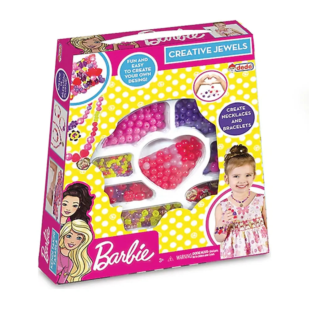 Dede Kit Créatif Bijoux Enfant Perles Barbie - 8A+