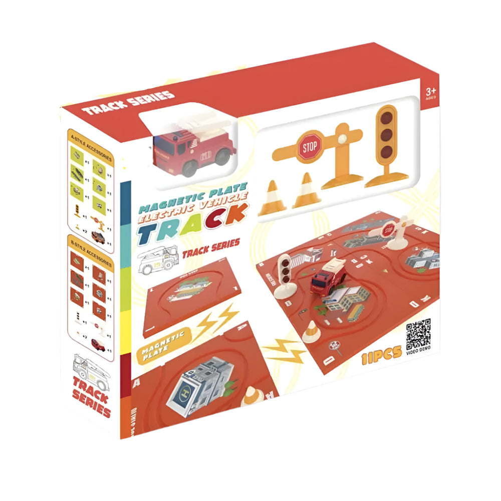 دارة مغناطيسية مع سيارة كهربائية