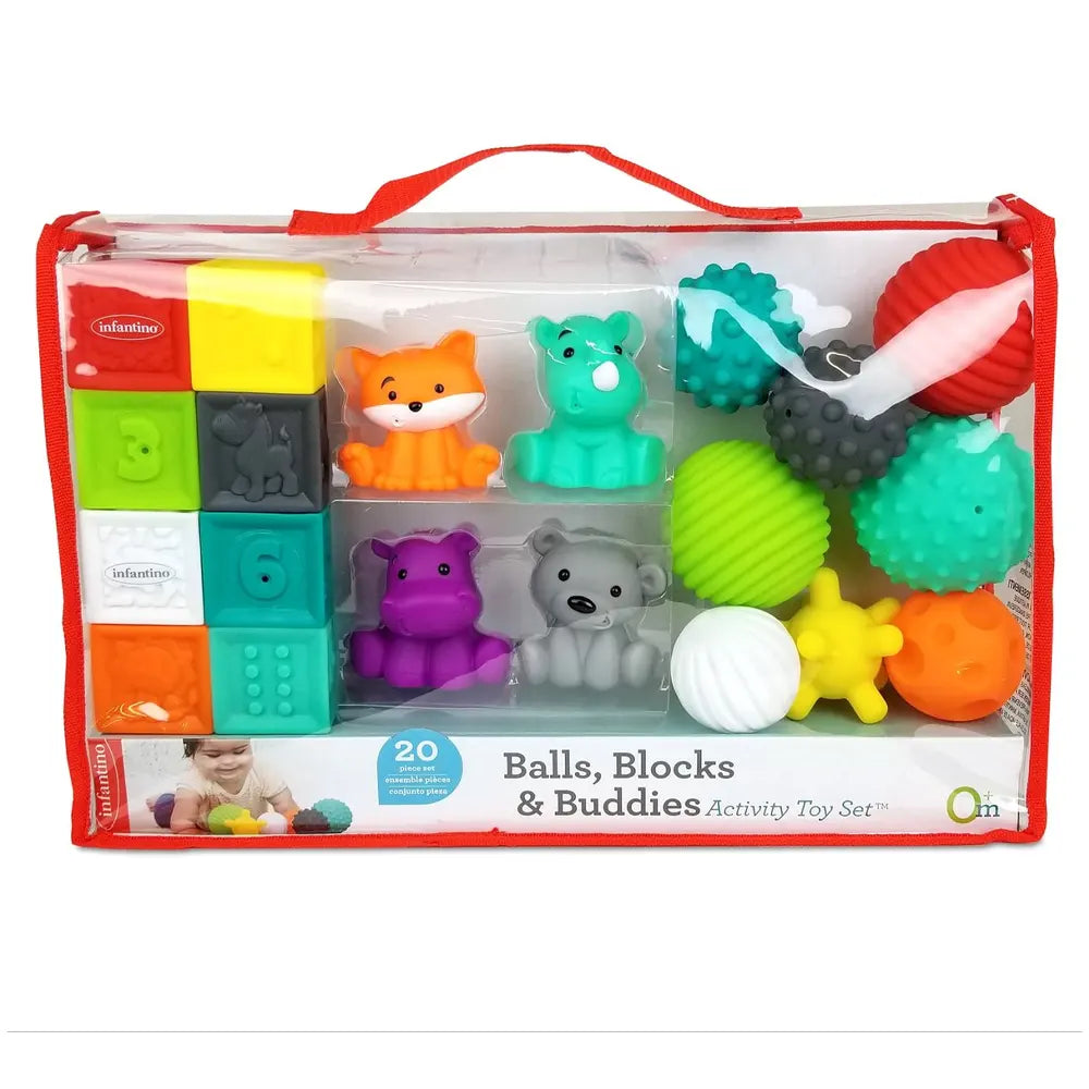 Infantino Ensemble 20 Jouets Sensorielles – 0M+
