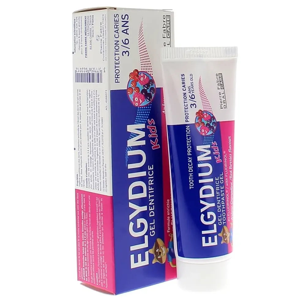 Elgydium Kids Grenadine Toothpaste - 3-6 Years