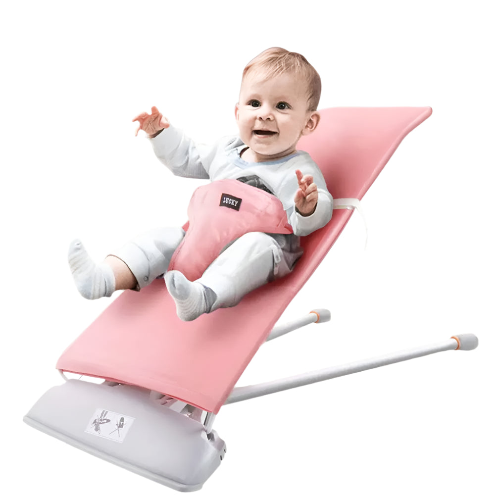 Baby Bouncer Comfort and Safety Bouncer for Baby - Pink