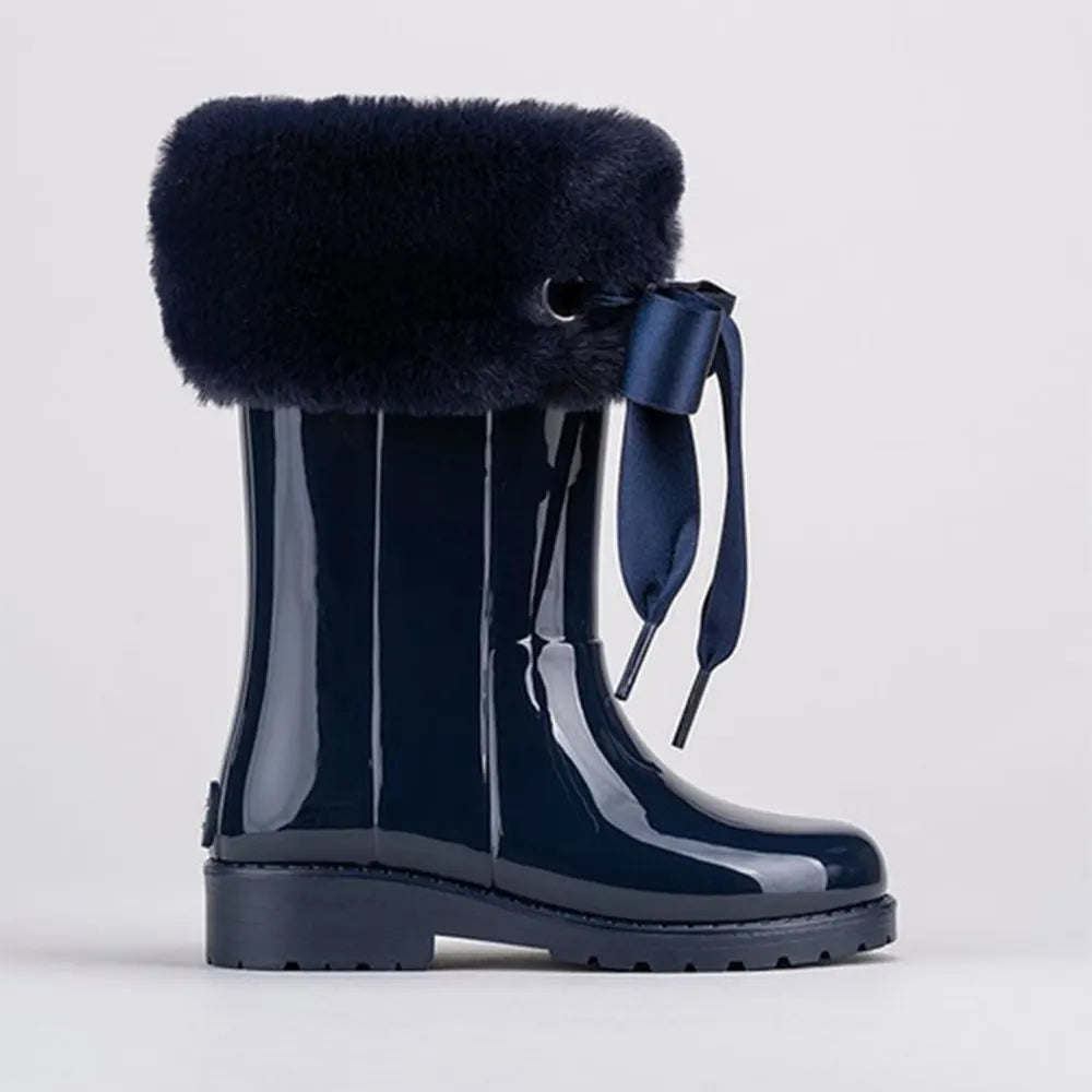 Campera Charol Soft Boots Igor - Navy