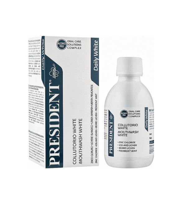 President White Mouthwash 200ml
