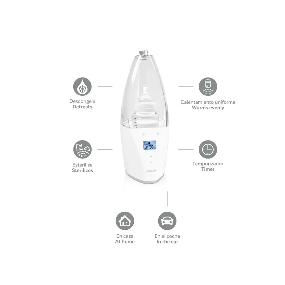 Warmy Advanced Chauffe-Biberon et Stérilisateur Avancé