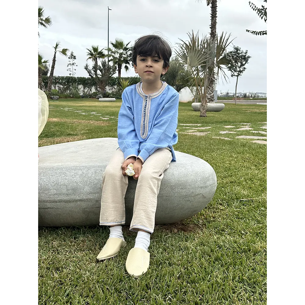 Mami Cami Boy's Jabadour - Sky Blue