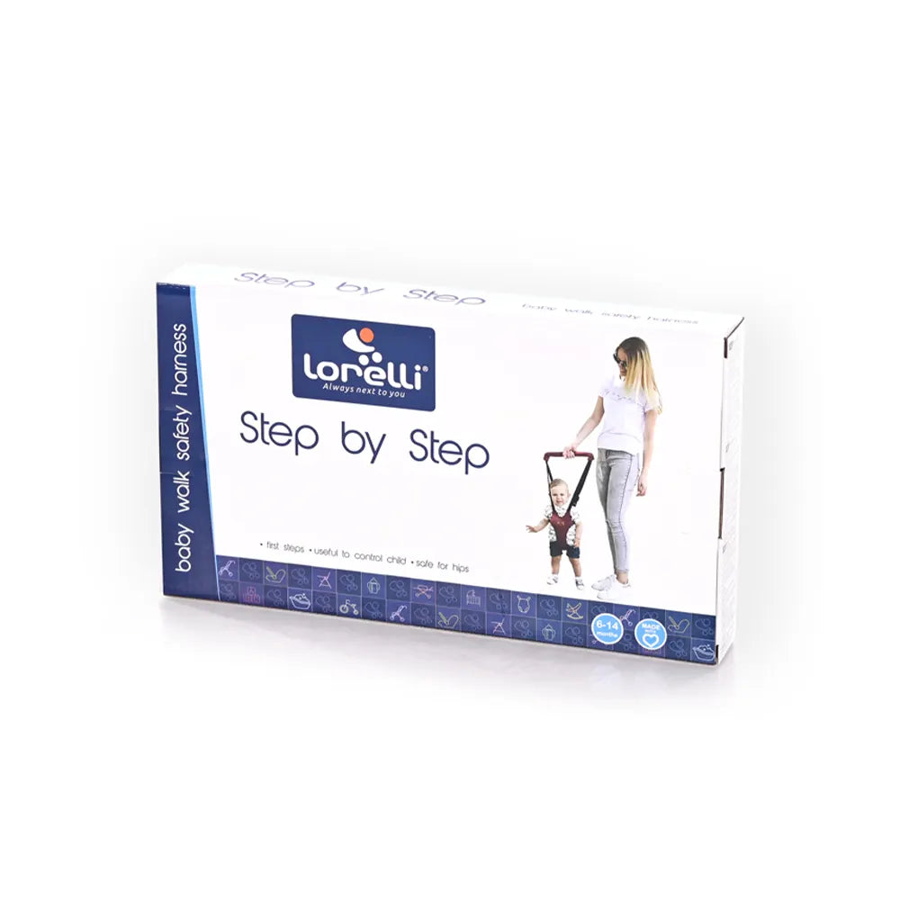 Lorelli Harnais de Marche bébé Safety Harness Step by Step - Bleu
