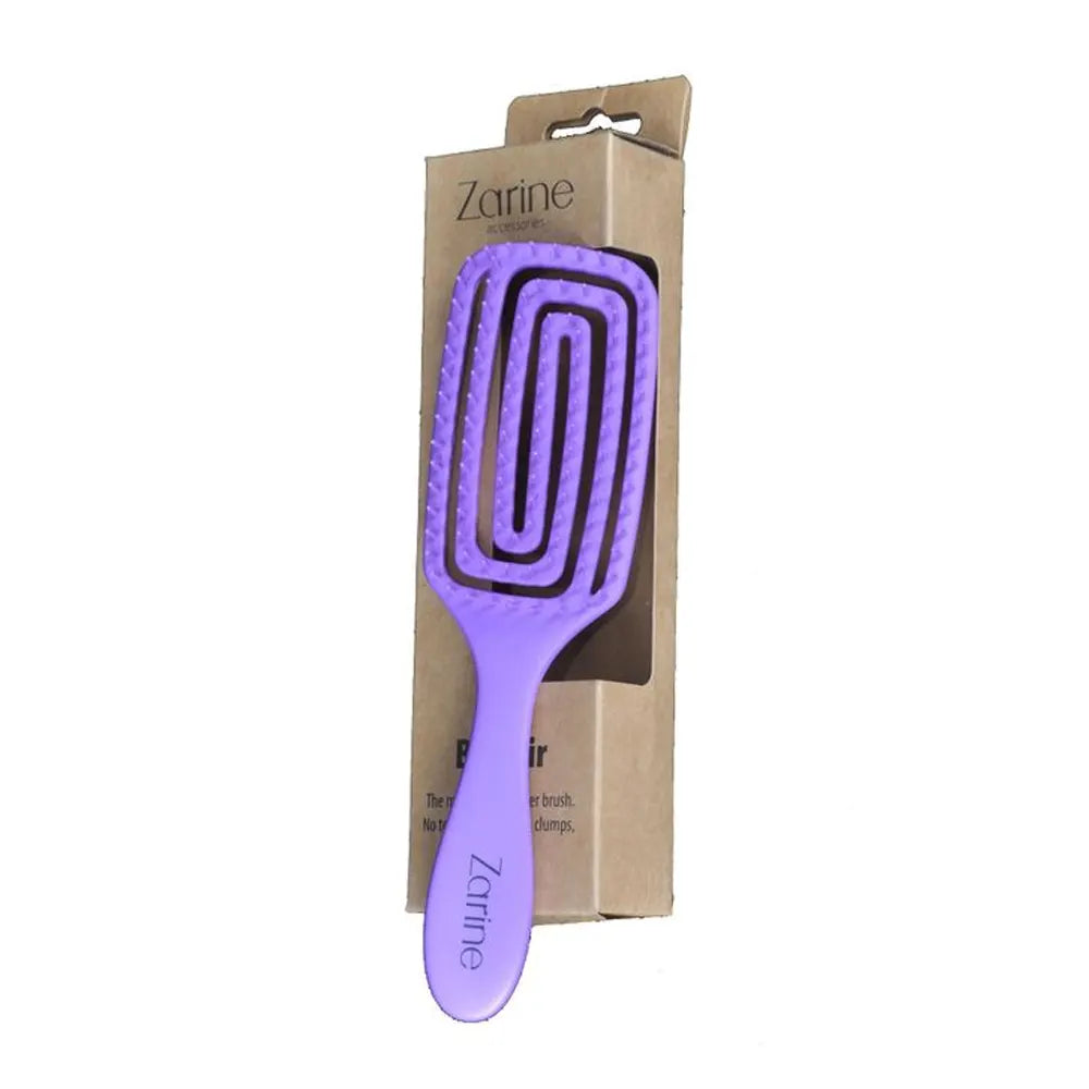 Zarine Bo Hair Brush - Purple