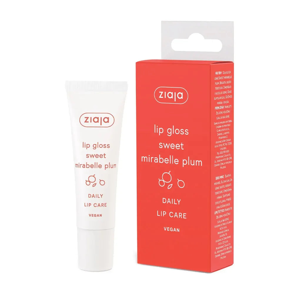 Ziaja Gloss à Lèvres à la Prune Mirabelle – 15 ml