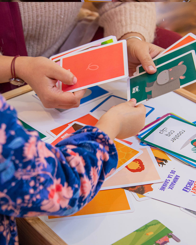 Tarjetas Baby First - Colores y formas