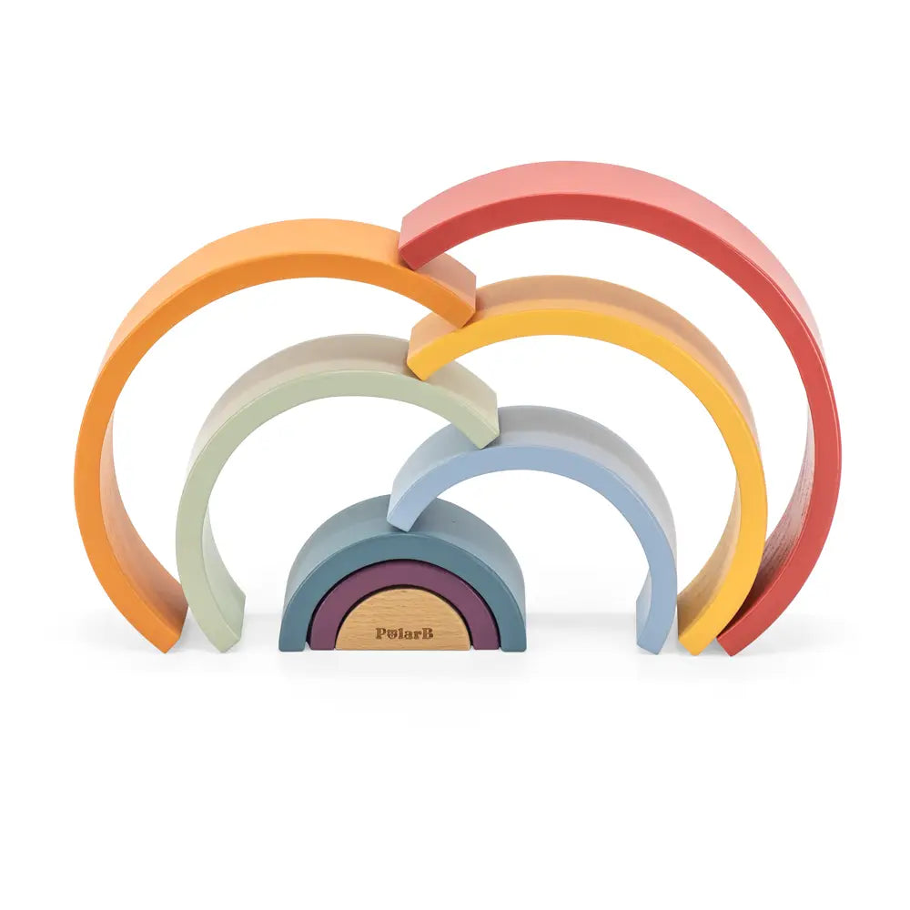 فيجا تويز  بولار بي  قوس قزح قابل للتكديس 18 شهرًا فما فوق