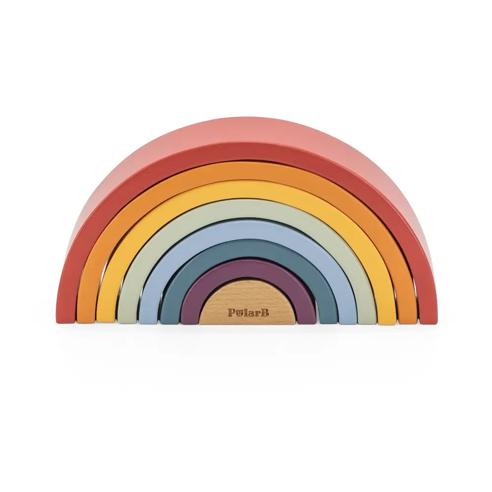 فيجا تويز  بولار بي  قوس قزح قابل للتكديس 18 شهرًا فما فوق