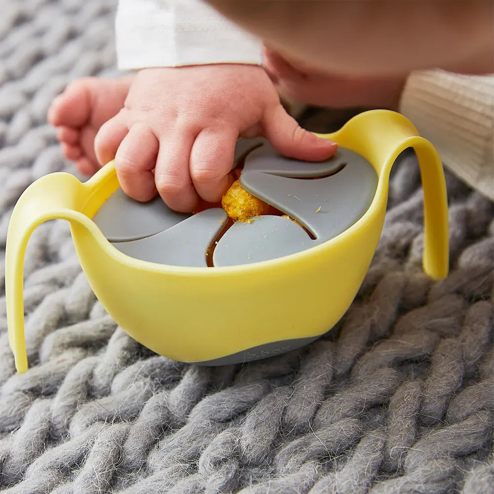 b.box Bol con Pajita Multifunción 6m+ - Boysenberry