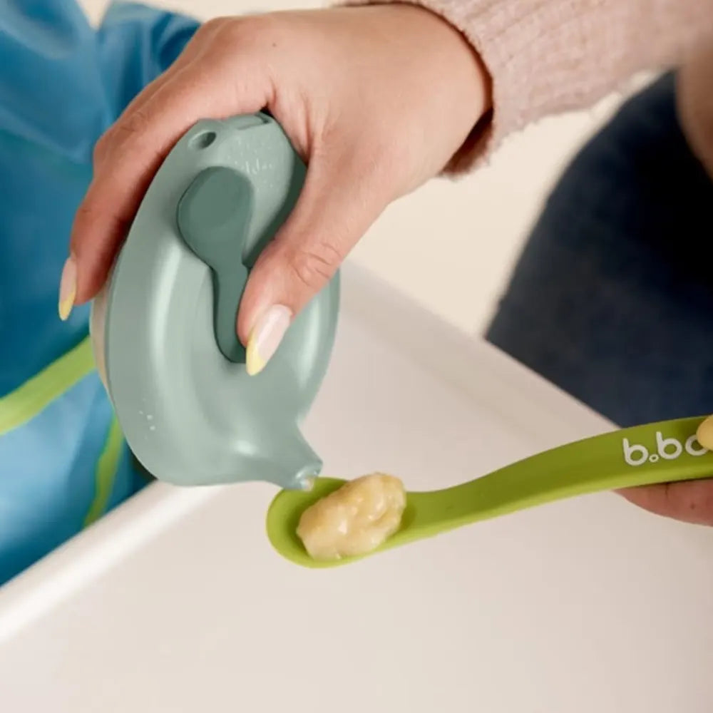 b.box Sachet Rechargeable pour Snacks – Vert