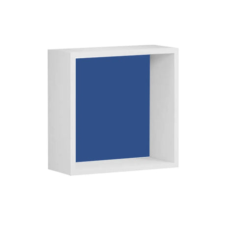 Wlidaty Home Cubo de pared grande azul - 30x30 cm