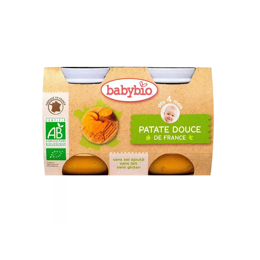 Babybio Bote de Boniato 2x130g