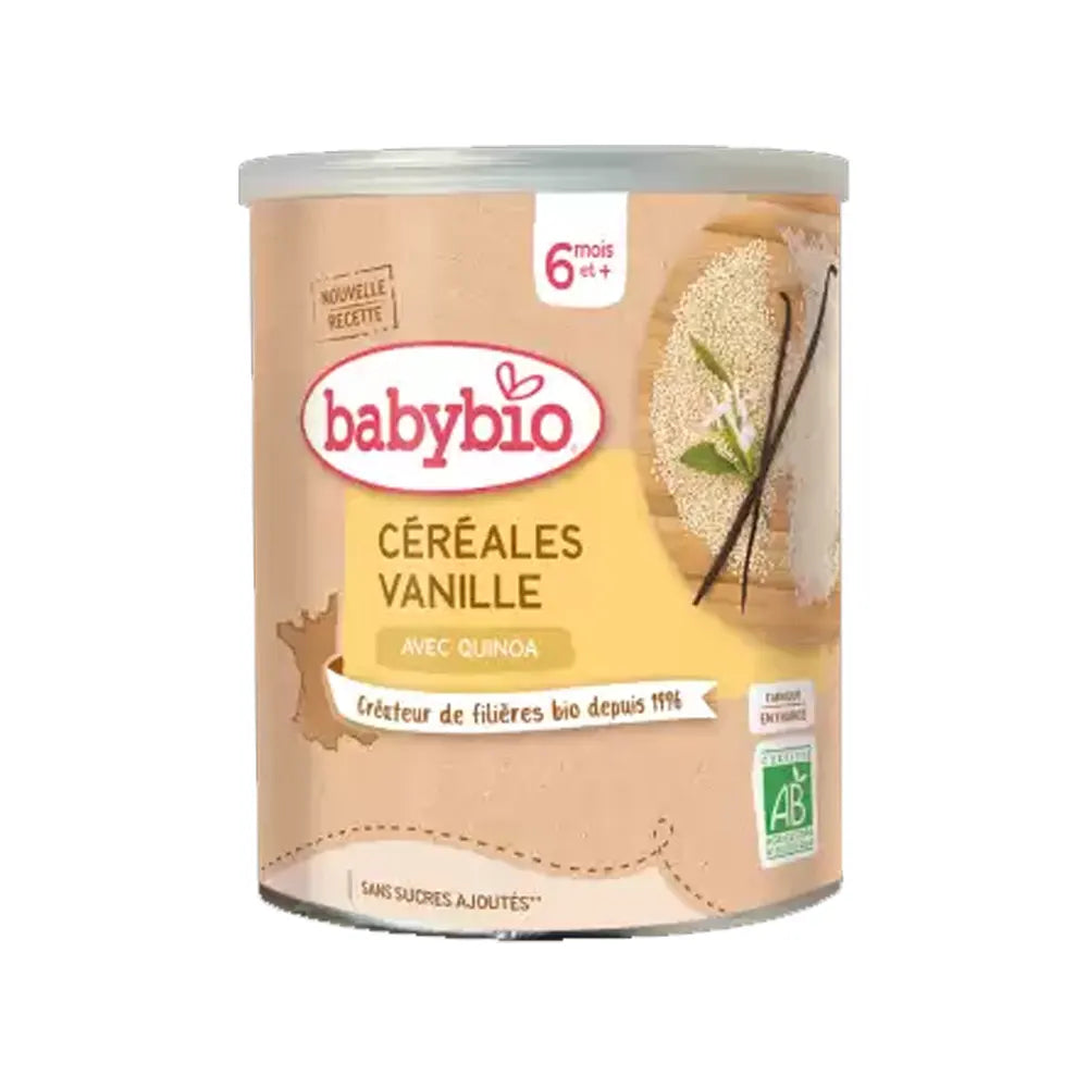 Babybio Céréales Vanilles avec Quinoa 220g