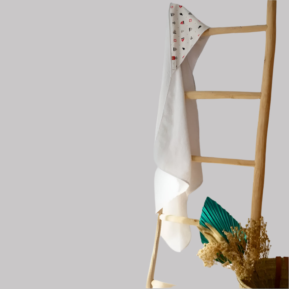 Bambidou Couverture Arrière Polaire 80x100 cm - Petits Bateaux