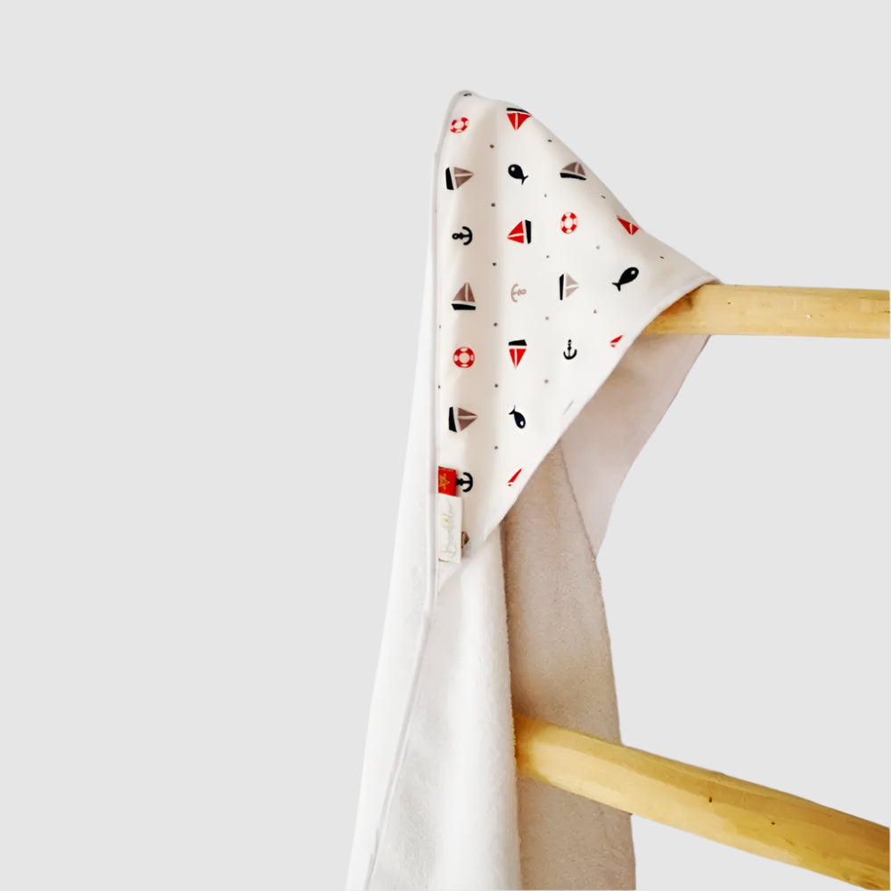 Bambidou Couverture Arrière Polaire 80x100 cm - Petits Bateaux