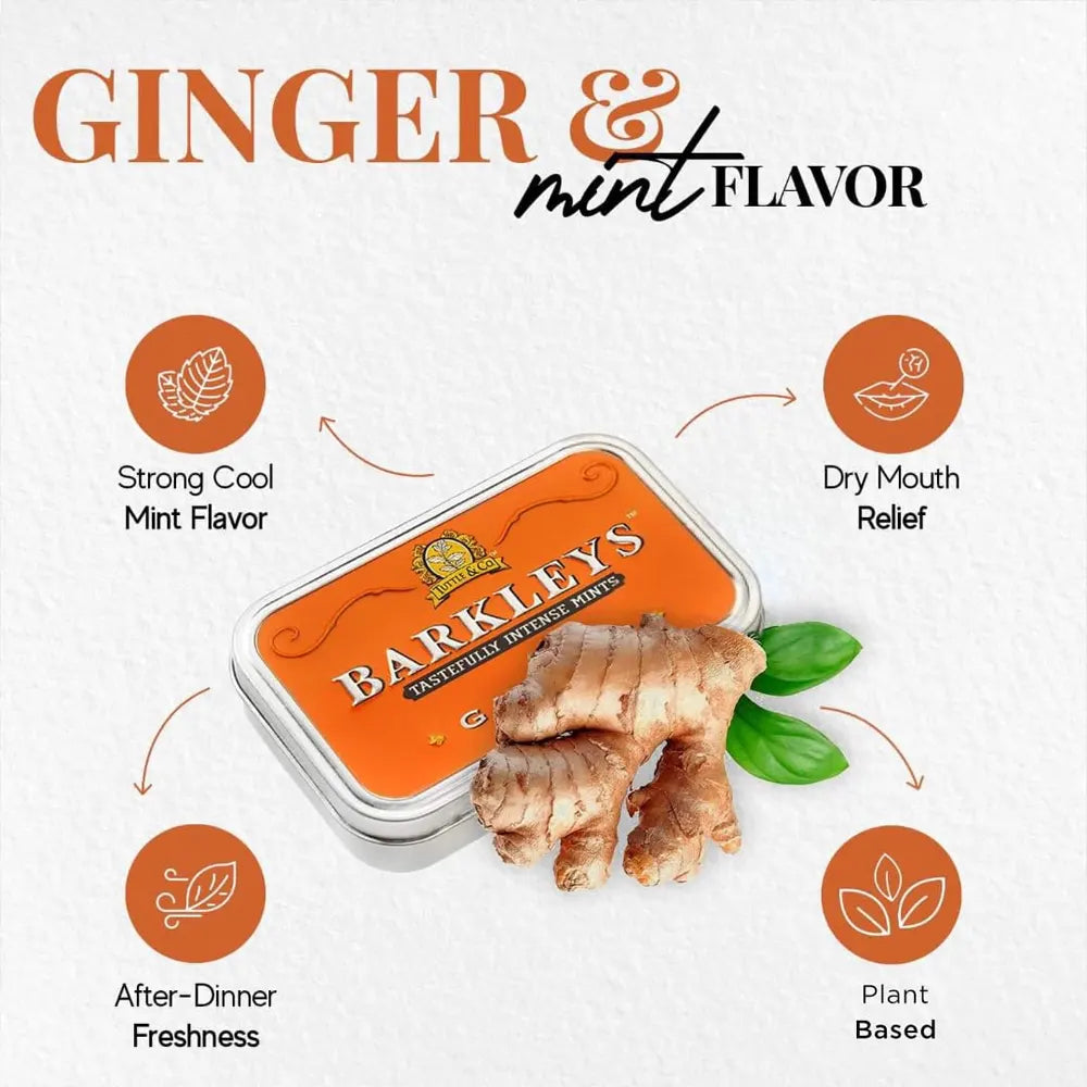 Barkleys Mints Ginger - 50g