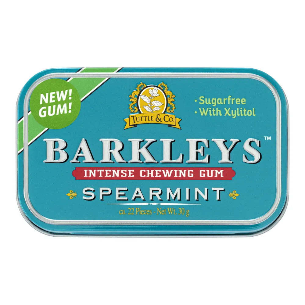 Barkleys Chewing Gum Sans Sucre - Spearmint