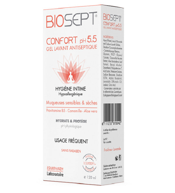 Biosept 5.5 Treatment Cleansing Gel 120Ml