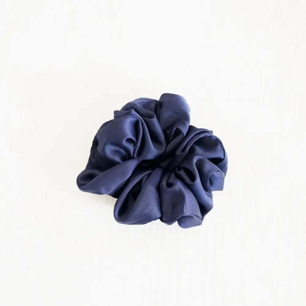 Bambidou Silk Scrunchie - Water Green