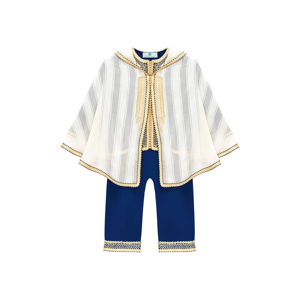 Jabador with Selham for Boy - Navy Blue