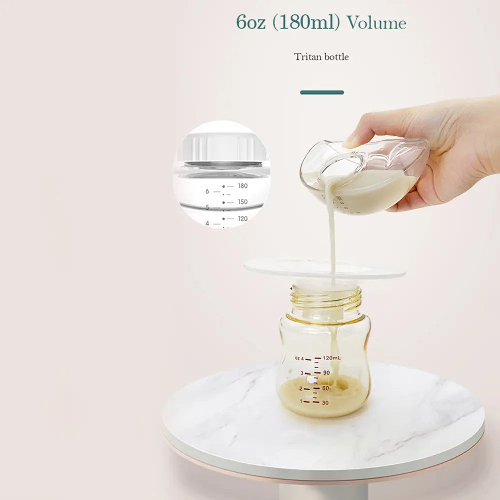 Extractor de leche de repuesto Mammia - Biberón Tritan 180ml