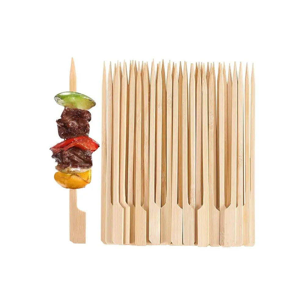 Pack of 100 Bamboo Skewers - Large Format