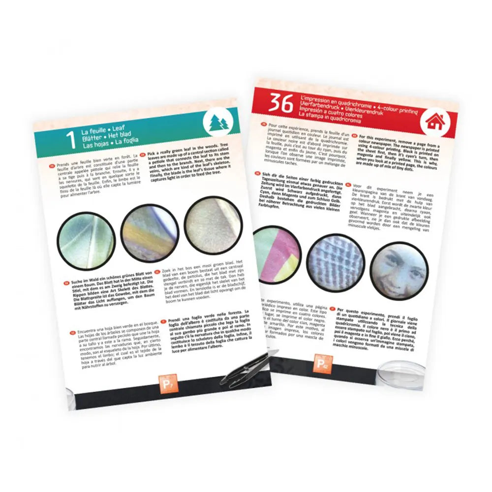 Microscopio Binocular Buki 40 Experimentos 8A+