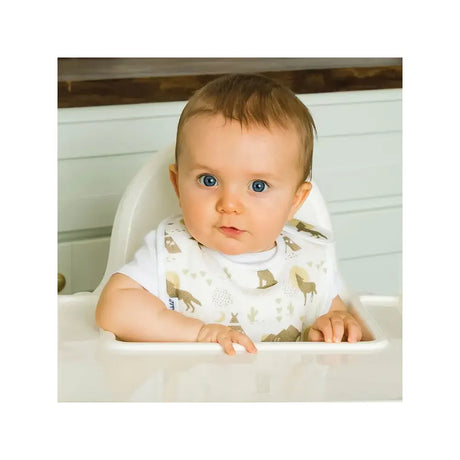 Tiny Twinkle Set of 3 Feeding Bibs - Cactus