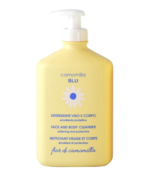 Camomilla Blu – Face and Body Cleanser with Chamomile Flower – 500ml