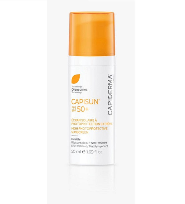 Capiderma - Capisun Crème solaire invisible SPF50+ - 50 ml