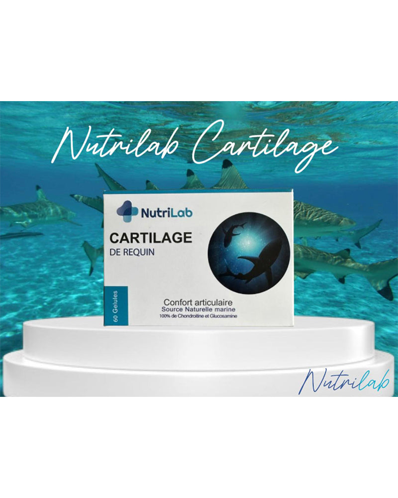 Nutrilab Cartílago de Tiburón - 60 Cápsulas