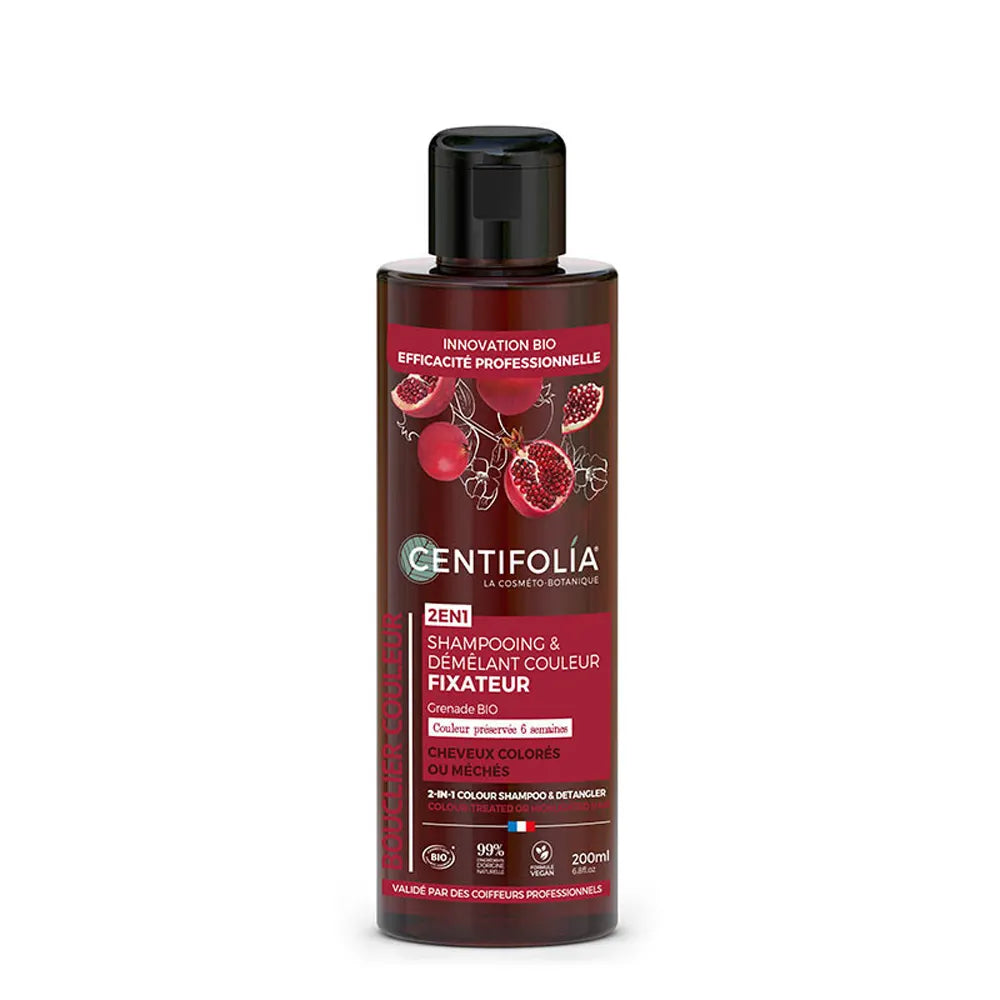 Centifolia Champú Fijador y Desenredante del Color 2 en 1 - 200ml