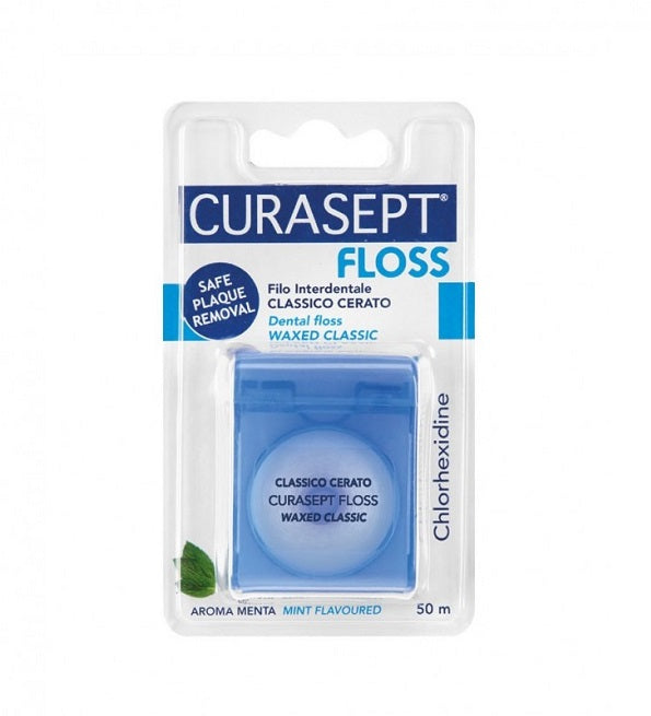 Curasept Dental Floss Wax Menthole