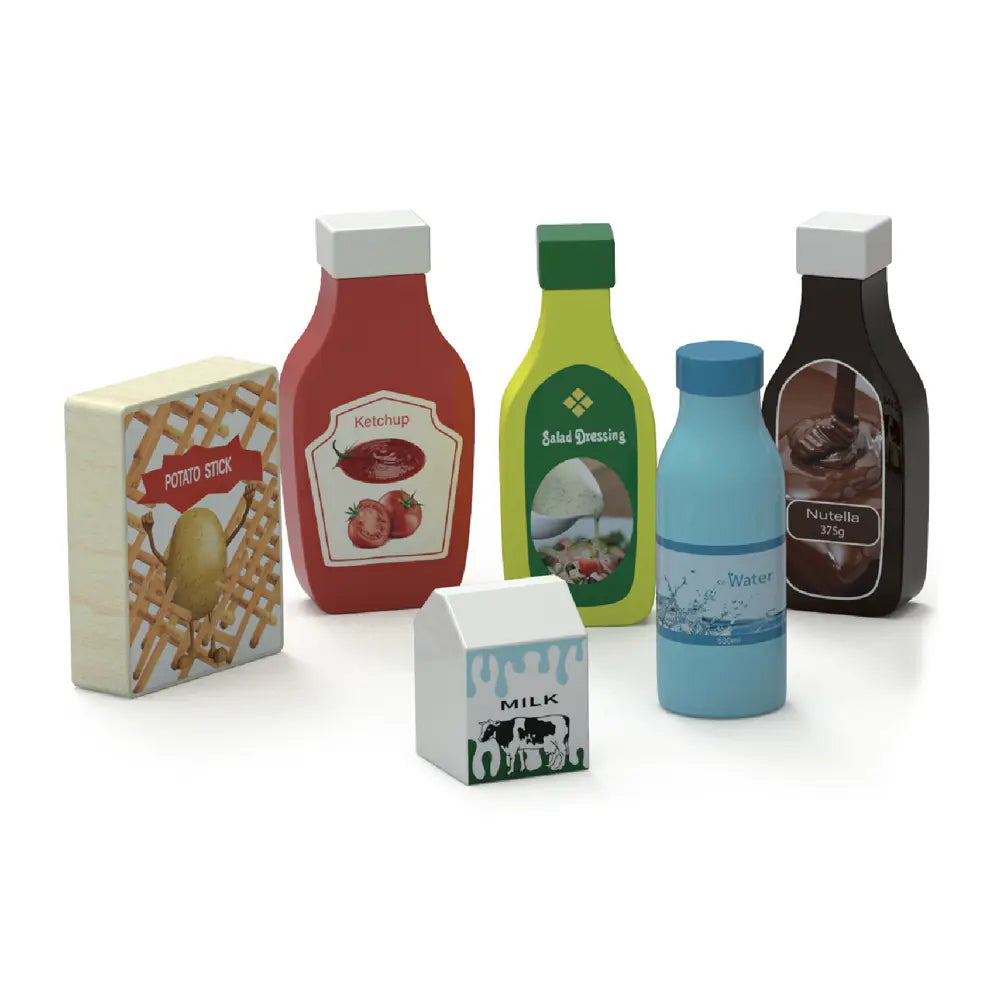 Viga Toys Set de Comida y Bebida 3A+
