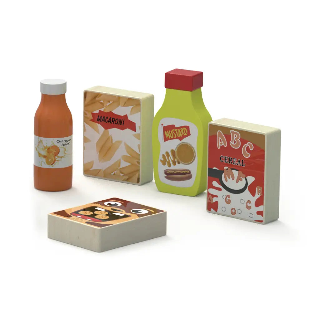 Viga Toys Set de Comida y Bebida 3A+