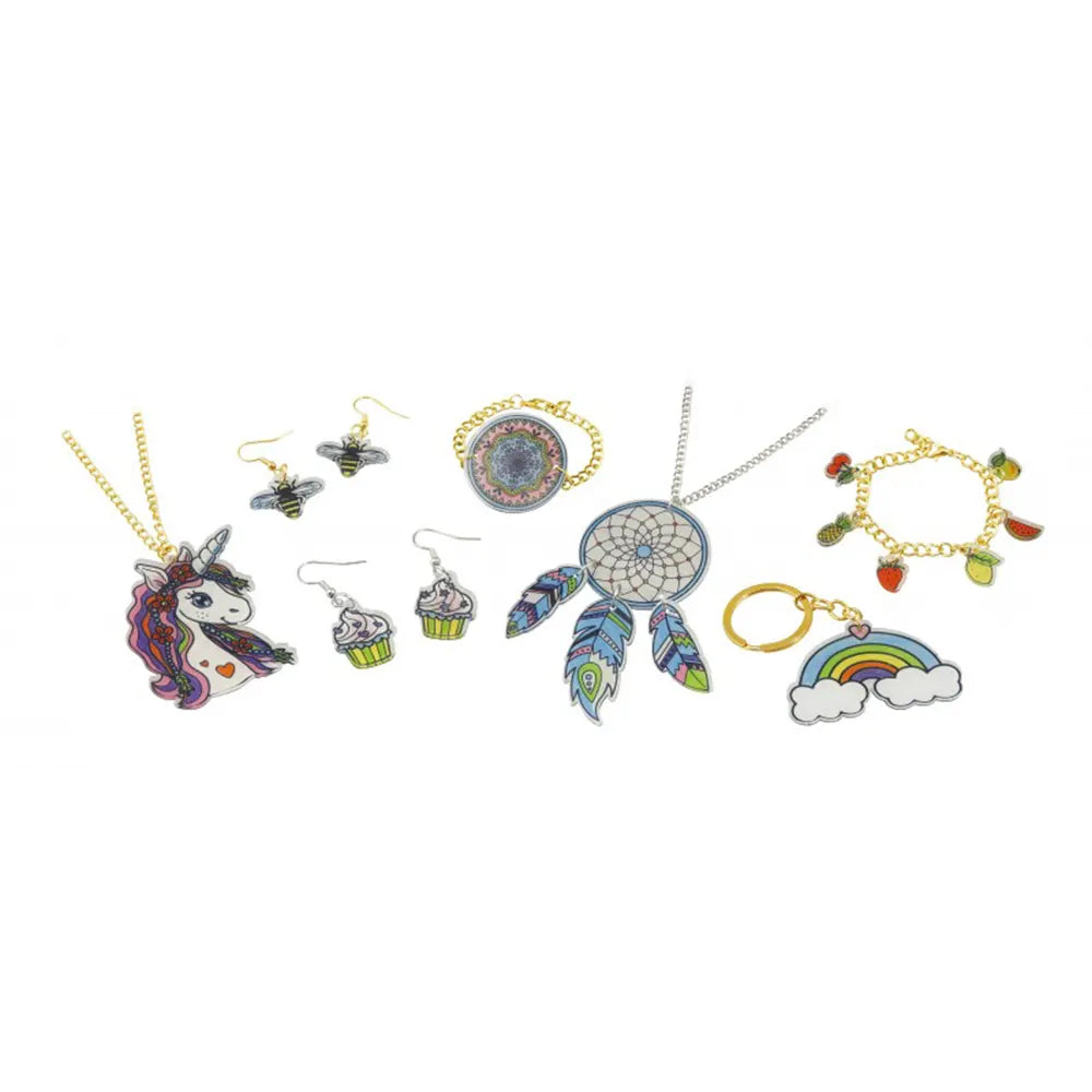 Buki Kit de Création Bijoux en Plastique 8A+