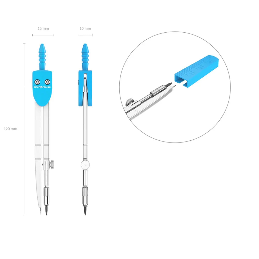 Erichkrause Compas en Métal - Fushia